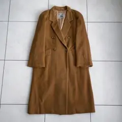 【Burberry】カシゴラ混 ダブル チェスターコート