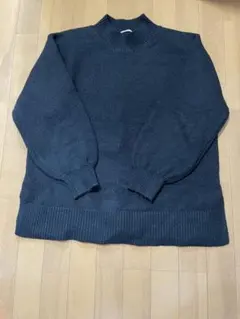 earth アース　レディース　ニット　セーター　黒　フリーサイズ　Fサイズ