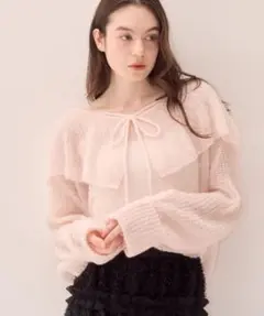 【muguet】low gauge sailor ribbon knitのサムネイル