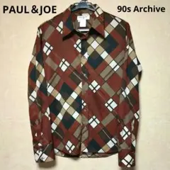 美品 PAUL＆JOE Vintage 90s Archive 総柄シャツ