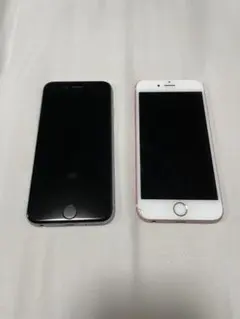 iPhone6 64GB シルバー / iPhone6s 32GB ピンク