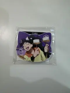 ナンジャタウン　ねこ型マグネットバッジ　久々知兵助