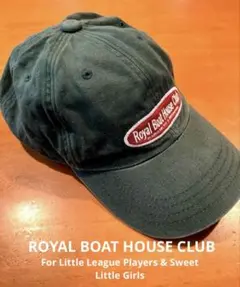 ROYAL BOAT HOUSE CLUBのジュニアリーグベースボールキャップ