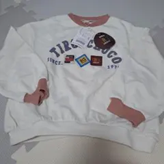 新品　120　アプレレクール　チロルチョコ　トレーナー