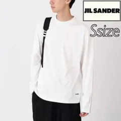 【新品】Jil Sander+ ジルサンダー+　長袖　ホワイト　パックT 日本M