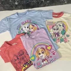 ② パウパトロール 女の子 半袖 4枚 95 まとめてお得