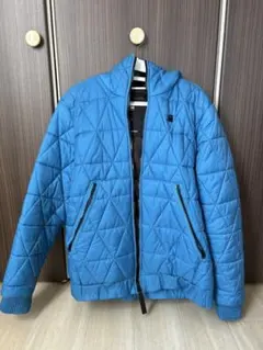 G-STAR RAW キルティングダウンジャケット XL 青