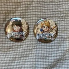 ONE PIECE ルフィ ナミ コレクション缶バッジ第6弾