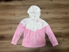 Nike フード付きジャケット 150cm ホワイト/ピンク