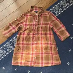 GAP✡120cm✡ネルシャツワンピ