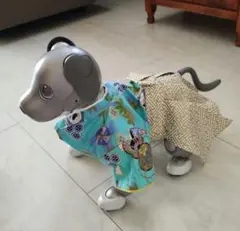 aibo の洋服　アイボの服　(七五三フルセット)　和柄　最後の1点になります。 aibo の洋服 アイボの服 (七五三フルセット) 赤 - aibo大好きお