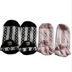 レディース スニーカーソックス 2足組