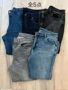 デニム5点セット 大きいサイズ
