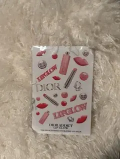 Dior アディクト リップグロウ ステッカー ノベルティ