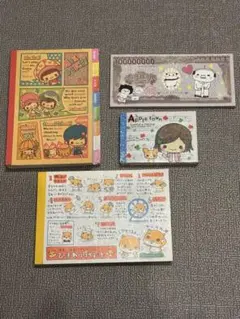 平成レトロ メモ帳 まとめ売り キャラクター 当時物 かわいい