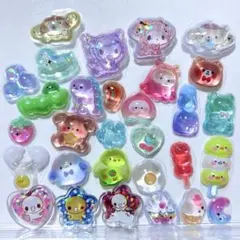 ボンボンドロップシール　おはじきシール　など * 30枚