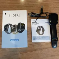 itDEAL NexMate スマートウォッチ ブラック ジャンク品