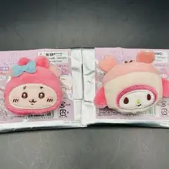 ちいかわ サンリオ シークレットヘアクリップ マイメロ カニ 2個セット