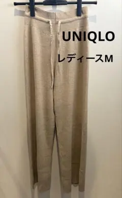 UNIQLO ウォッシャブルニットリブパンツ M ユニクロ