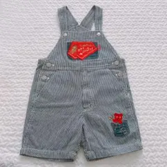 ミキハウス ストライプ オーバーオール 100cm