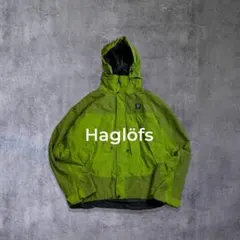 HAGLÖFSホグロフス ゴアテックスマウンテンパーカー ギミック海外規格古着
