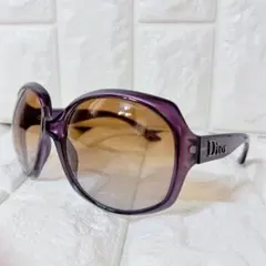 希少色 Dior GLOSSY1 サングラス 紫 パープル グラデーション レア