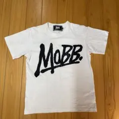 MOBB ロゴプリント ホワイトTシャツ