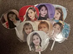 K-POP アイドル ツウィTWICE うちわ 8枚セット