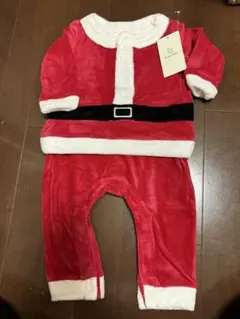 お値下げ不可　新品タグ付き　ブランシェス　サンタコス　ロンパー80 なりきり