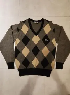 ラコステセーターアーガイル