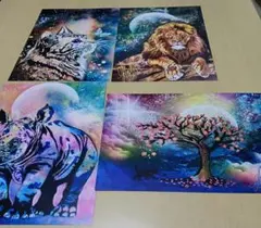 スプレーアートエデン複製画3点セットSpray Art Eden - メルカリ