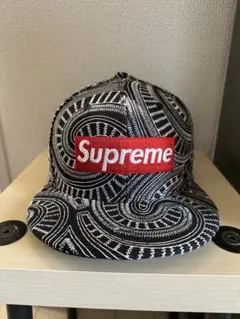 Supreme BOX LOGO New Era キャップ 7 3/8 58.7