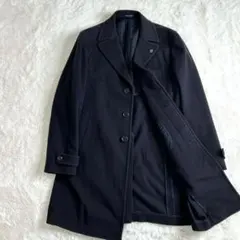 未使用 TAGLIATORE チェスターコート黒 48 タリアトーレ ウール TAGLIATORE - 美品 タリアトーレ TAGLIATORE コート チェスター