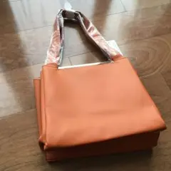 バッグ　キャメル　新品　未使用