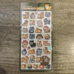 正規品 ボンボンドロップシール 柴犬 芝犬 和柄 和風 犬 クーリア オリジナル