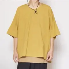 新品チャイハネ　アミナ刺繍入りレイヤードトップスインナー付き2点セット最終値下げ