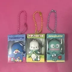 サンリオキャラクターズチョコボックス　ポチャッコ　けろけろけろっぴ　タキシードサ