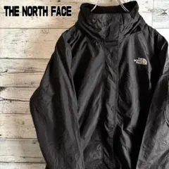 ザノースフェイス　マウンテンパーカー　フード収納式　DRYVENT　レディースL