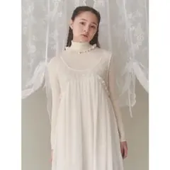 大破格！ merry jenny frillリブタートルニット