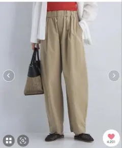 グリーンレーベル　イージーカーブパンツ