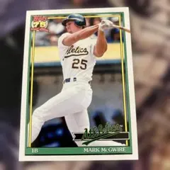 Mark McGwire Athletics トレーディングカード