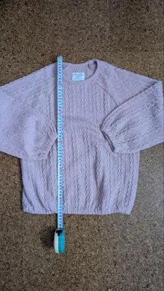 Ciaopanic Typy ケーブルニットセーター ピンク130〜140