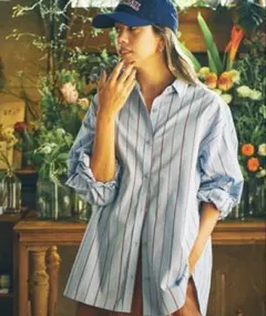 美品！ BAYFLOW ベイフロー ストライプシャツ トップス シャツ・ブラウス