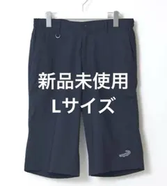 最終値下げ 新品 クロコダイル ワニロゴ ハーフパンツ ／L ネイビーのサムネイル