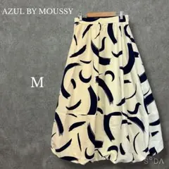 アズールバイマウジー【M】ネイチャーライクパターンバルーンスカート