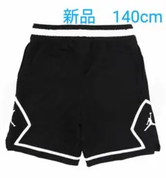 新品 140cm ジョーダン バスケットボールパンツ 黒
