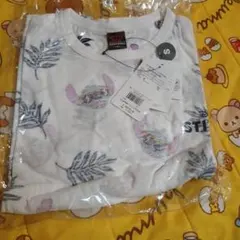 【新品】スティッチ 総柄Tシャツ BABYDOLL Sのサムネイル