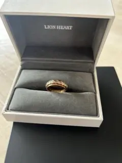 LION HEART リング 指輪 箱付き14K ゴールド ホワイトゴールド - メルカリ