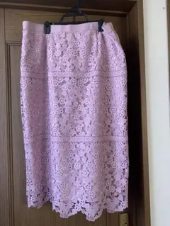 Rose Tiara ❣️ピンク レース タイトスカート