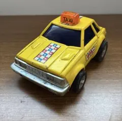 【希少・当時物】イチコー タクシー ブリキ玩具 昭和レトロ ミニカー 日本製のサムネイル